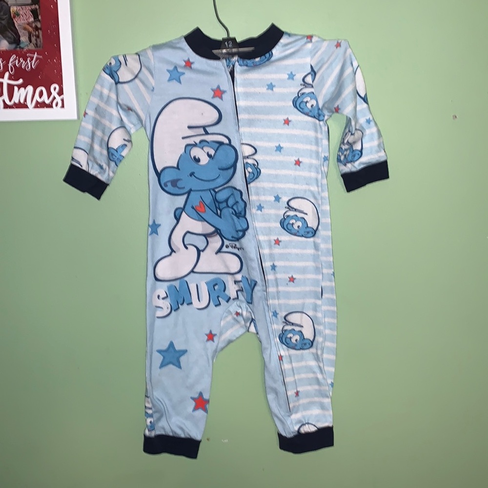Smurfs Pajama One Piece